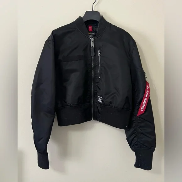 Alpha Industries L-2B CROPPED GEN II BOMBER JACKET W - Picture 3 of 8